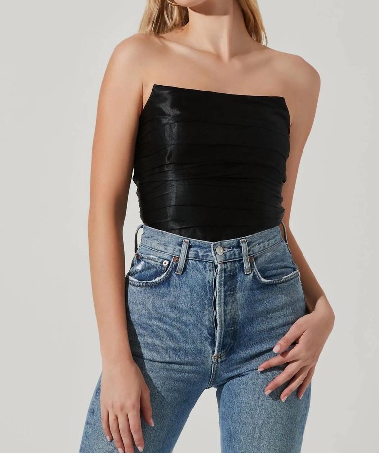 Mercury Ruched Tube Top