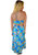 Miaka Dress In Blue Mutli