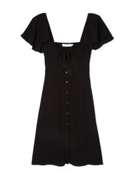 Rachelle Button Front Midi Dress