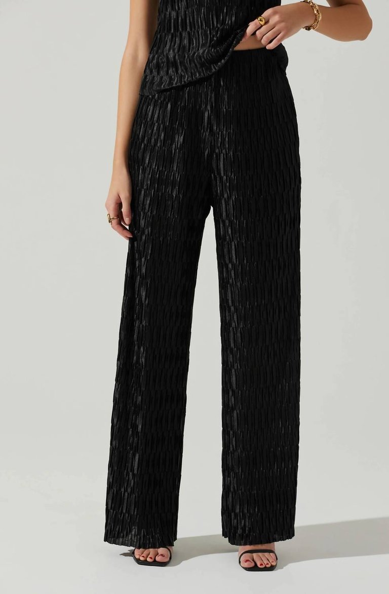 Savine Pant In Black - Black