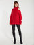 Sepulveda Cold Shoulder Turtleneck Sweater 