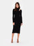 Vivi Sweater Dress - Black