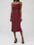 Zola Dress - Wine