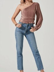 Zona One Sleeve Top - Mauve