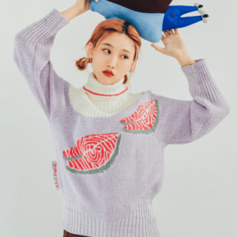 Sushi Sweater - Purple