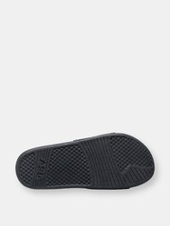 Men's Big Logo TechLoom Slide Black / Black / White