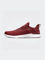 Men's TechLoom Tracer Sneaker - Burgundy/White