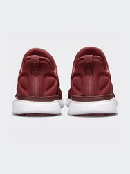 Men's TechLoom Tracer Sneaker - Burgundy/White