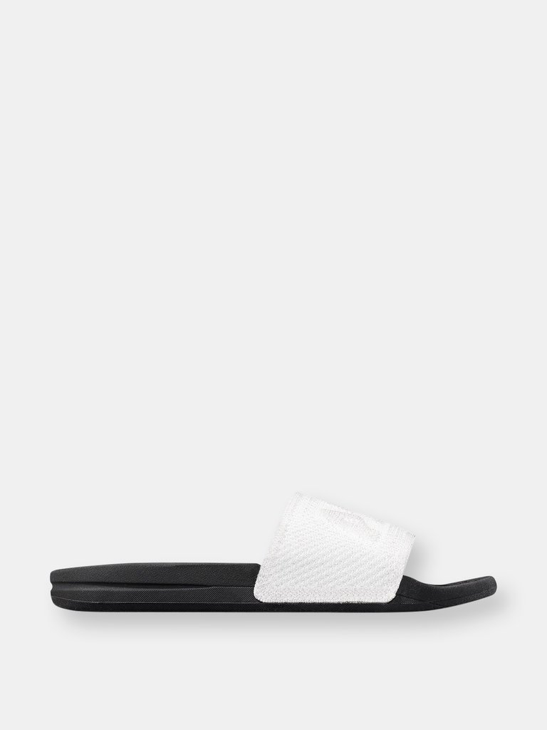 Women's Big Logo TechLoom Slide Metallic Pearl / Black