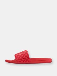 Women's Lusso Slide Red