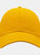 Action 6 Panel Chino Baseball Cap - Yellow