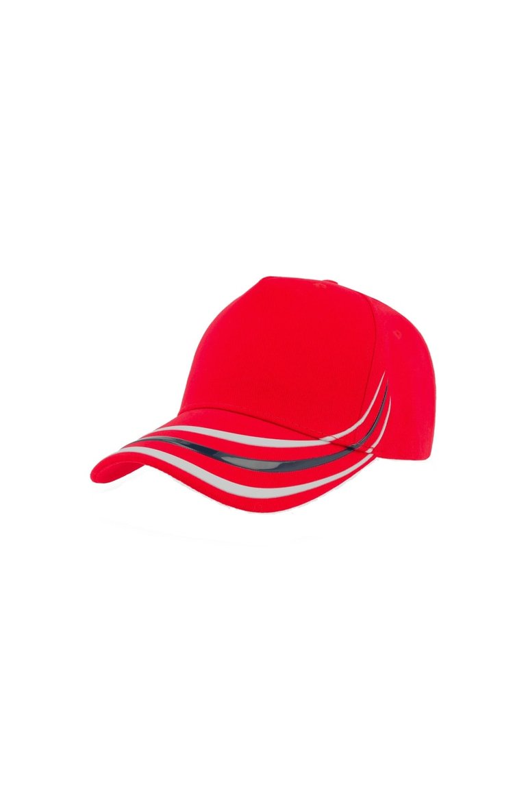 Alien 5 Panel Baseball Cap - Red - Red