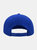 Atlantis Children/Kids Flat Visor 6 Panel Snap Back Cap (Royal)