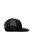 Atlantis Snap Mesh Flat Visor 6 Panel Trucker Cap (Black/Black)