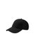 Atlantis Sport Sandwich 6 Panel Baseball Cap (Black/Black) - Black/Black