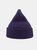 Atlantis Wind Double Skin Beanie With Turn Up (Purple)