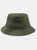 Cotton Bucket Hat - Olive Green - Olive Green