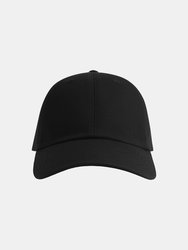 Dad Hat Unstructured 6 Panel Cap - Black