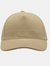 Liberty Five Buckle Heavy Brush Cotton 5 Panel Cap - Khaki