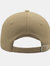 Liberty Five Buckle Heavy Brush Cotton 5 Panel Cap - Khaki