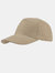 Liberty Five Buckle Heavy Brush Cotton 5 Panel Cap - Khaki - Khaki