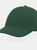 Liberty Six Buckle Brushed Cotton 6 Panel Cap - Green - Green