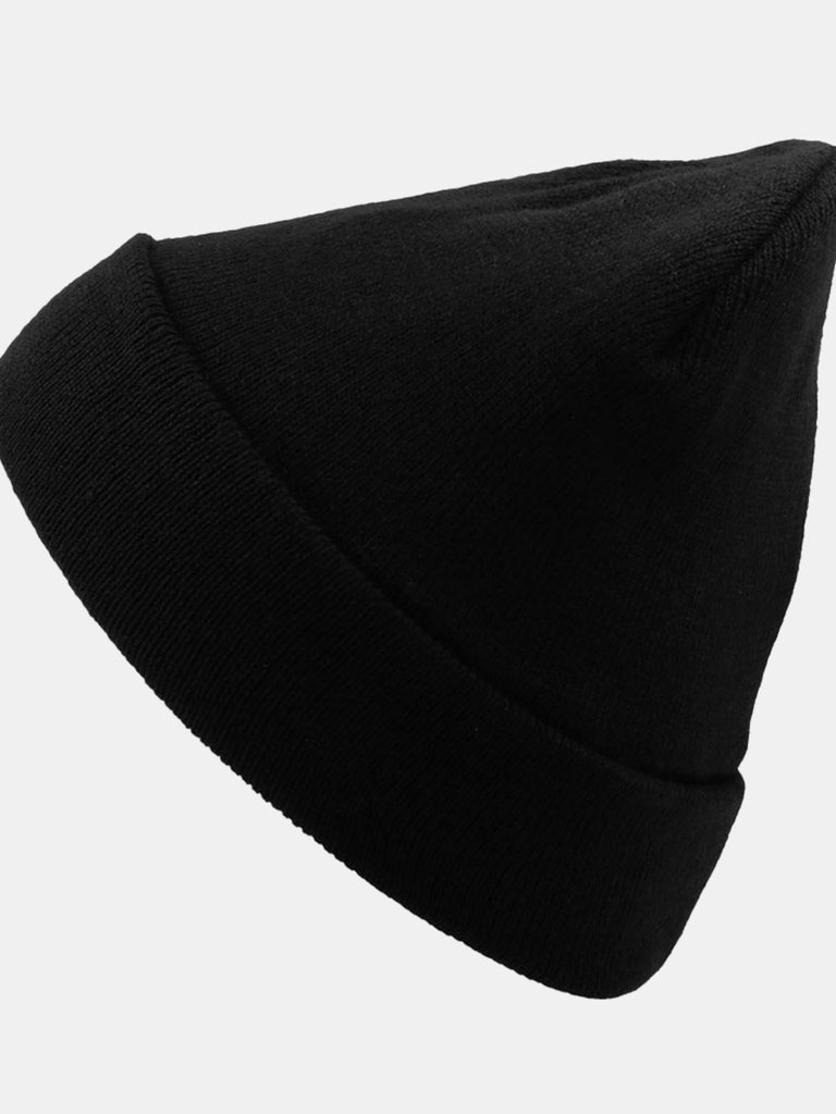 Pier Thinsulate Thermal Lined Double Skin Beanie - Black - Black