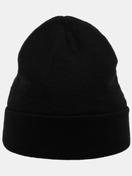 Pier Thinsulate Thermal Lined Double Skin Beanie - Black