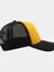 Rapper 5 Panel Trucker Cap - Yellow/Black