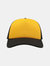 Rapper 5 Panel Trucker Cap - Yellow/Black