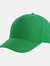 Recy Five Recycled Polyester Baseball Cap - Green - Green