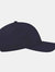 Recy Six Recycled Polyester Baseball Cap - Navy