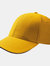 Sport Sandwich 6 Panel Baseball Cap (Pack Of 2) - Yellow - Yellow