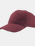 Start 5 Panel Cap - Burgundy - Burgundy