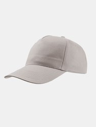 Start 5 Panel Cap - Light Grey - Light Grey