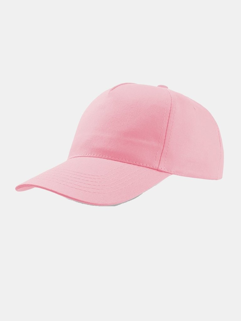 Start 5 Panel Cap - Pink - Pink