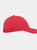 Start 6 Panel Baseball Cap - Red