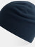 Unisex Adult Birk Recycled Polyester Beanie - Navy
