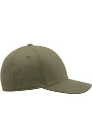 Unisex Adult Pitcher Flexible Baseball Cap - Olive