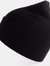 Unisex Adult Pure Recycled Beanie - Black