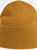 Unisex Adult Pure Recycled Beanie - Mustard Yellow - Mustard Yellow