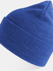 Unisex Adult Pure Recycled Beanie - Royal Blue