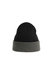 Wind Double Skin Beanie With Turn Up (Black/Gray)