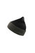 Wind Double Skin Beanie With Turn Up (Black/Gray) - Black/Gray