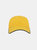 Zoom Piping Sandwich Sports 6 Panel Contrast Baseball Cap (Yellow)
