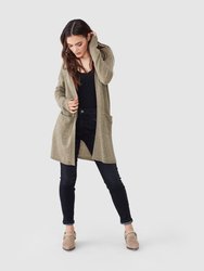 Cashmere Open Front Cardigan