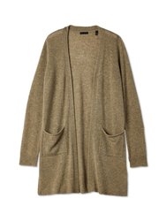 Cashmere Open Front Cardigan