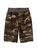 French Terry Camo Pull On Short