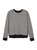 French Terry Rib Panel Crewneck Sweatshirt