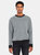 French Terry Rib Panel Crewneck Sweatshirt